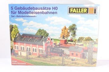 Faller H0 - Modeltrein bouwpakketten (1) - Bahnbetriebswerke, Hobby en Vrije tijd, Nieuw