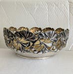 Schotel - Zilver - Jugendstil zilveren schaal, Antiek en Kunst