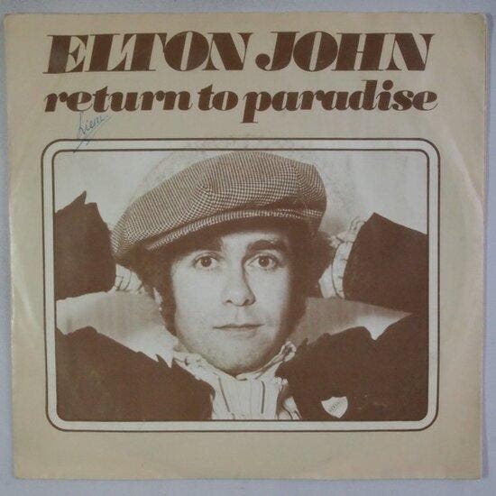 Elton John - Return to paradise - Single, Cd's en Dvd's, Vinyl Singles, Verzenden