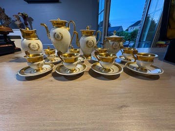 Vieux Paris - Koffieservies (20) - Keramiek
