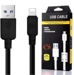 Olesit K107 Lightning Kabel 1.5 Meter Fast Charge Lader 2.1A, Verzenden, Nieuw