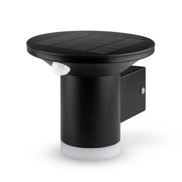 Brendz solar wandlamp Juba | Warm wit licht, Zonne-energie, Verzenden, Minder dan 50 watt, Wandlamp