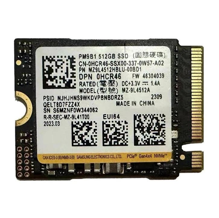 Samsung PM9B1 512GB M.2 2280 NVMe SSD PCIe Gen4 x4 V-NAND, Computers en Software, Harde schijven, Nieuw, Ophalen of Verzenden