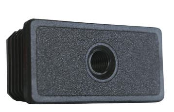 Rechthoek Insteekdop Met Schroefdraad - 60x40mm - 10 Stuks -, Ophalen of Verzenden, Nieuw, Universele onderdelen