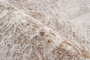 Modern Vloerkleed | Lyon | Abstract | Taupe | 120x170 cm, Verzenden, Nieuw