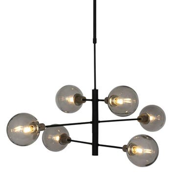 2dekans | Hanglamp Steinhauer Constellation - Zwart, Ophalen of Verzenden, Zo goed als nieuw