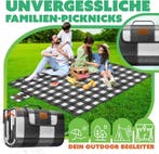 Picknickkleed - Picknickdeken - Buitenkleed - Waterdicht - 2, Verzenden, Zo goed als nieuw