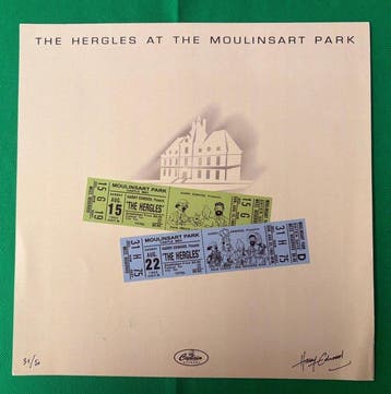 Harry Edwood - The Hergles at the Moulinsart Park - 1, Nieuw