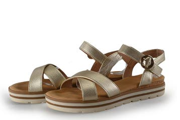 Graceland Sandalen in maat 39 Goud, Overige kleuren, Verzenden, Sandalen of Muiltjes, Zo goed als nieuw