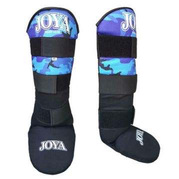 Joya Velcro Scheen/wreefbeschermer - Blue Camo, Ophalen of Verzenden, Nieuw