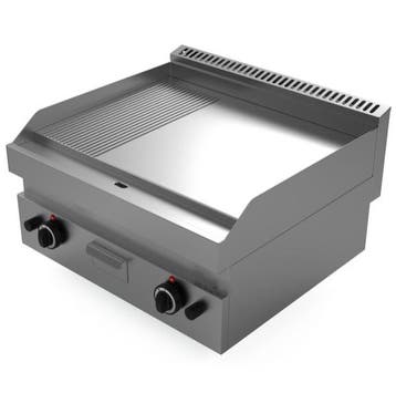 Gold Catering Equipment | Bakplaat | Gas | Glad/gegroefd | 7, Ophalen of Verzenden, Nieuw in verpakking