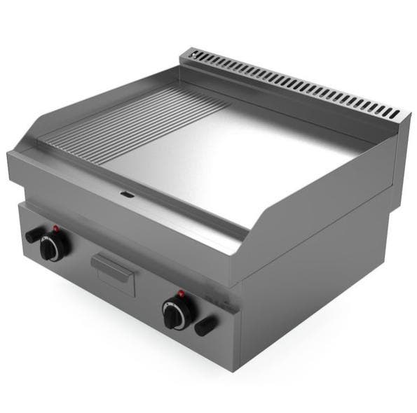 Gold Catering Equipment | Bakplaat | Gas | Glad/gegroefd | 7, Zakelijke goederen, Horeca | Keukenapparatuur, Nieuw in verpakking