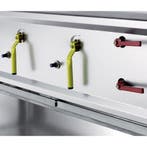 Diamond Wok Fornuis | 5 Branders + Watergordijn | 2180x900x7, Zakelijke goederen, Horeca | Keukenapparatuur, Ophalen of Verzenden