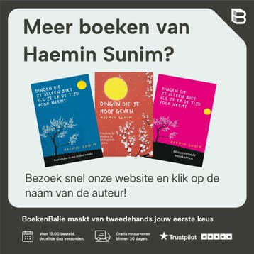 Houden van dingen die niet perfect zijn - Haemin Sunim, Boeken, Psychologie, Verzenden, Gelezen, Haemin Sunim