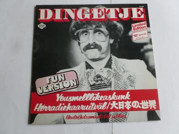 Dingetje - you smell like a skunk (Maxi Single) limited edit, Cd's en Dvd's, Vinyl | Nederlandstalig, Ophalen of Verzenden, Zo goed als nieuw