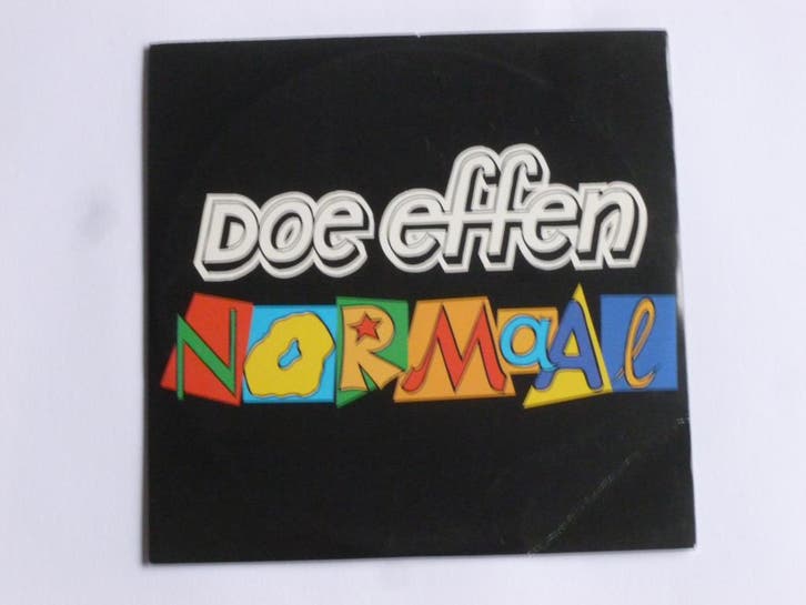 Normaal - Doe Effen Normaal (CD Single), Cd's en Dvd's, Cd Singles, Zo goed als nieuw, Ophalen of Verzenden