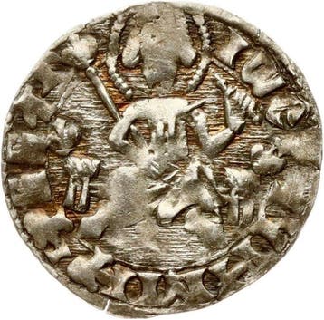 . Bulgarije Tsar John Stratsimir ( ). 1 Silver, Postzegels en Munten