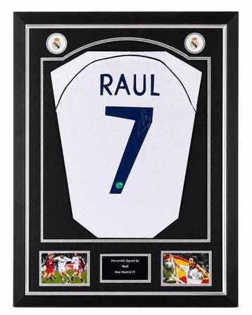 Real Madrid - Europese voetbal competitie - Raul - Premium, Nieuw