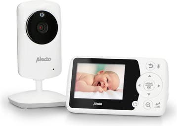 Alecto BO64 - Uitbreidbare Babyfoon met Camera - Temperatuur, Verzenden, Zo goed als nieuw