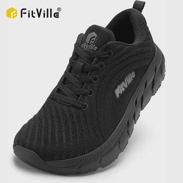 FitVille Extra Brede Hardloopschoenen voor Heren - Lichtgewi, Verzenden, Nieuw
