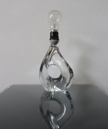Daum France - Jean-Pierre Demarchi - Lamp - Lynx - Kristal -