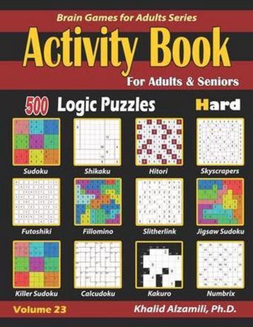 9781708556310 Brain Games for Adults- Activity Book for A..., Verzenden, Nieuw, Khalid Alzamili