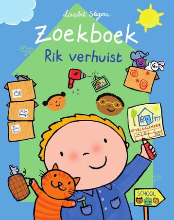 Zoekboek Rik Verhuist | Liesbet Slegers | Nieuw, Ophalen of Verzenden, Nieuw, Liesbet Slegers