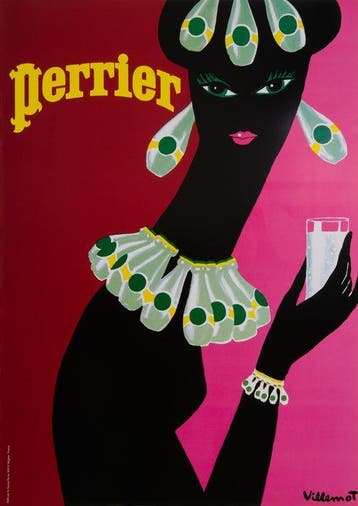 Bernard Villemot - Perrier - Jaren 1990