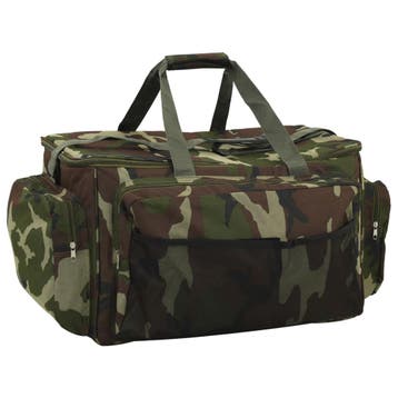 vidaXL Vistas waterdicht camouflage oxford stof groen, Watersport en Boten, Verzenden, Nieuw