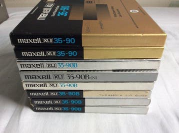 Maxell - XL I & XL II Reel-to-reel audio - Diverse modellen, Nieuw