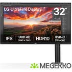 LG UltraFine 32UN880K 32  Ultra HD IPS Ergo Monitor, Computers en Software, Monitoren, Verzenden, Nieuw, LG