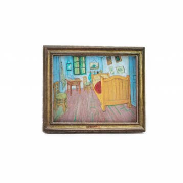 Magneet slaapkamer Vincent van Gogh, Ophalen of Verzenden, Nieuw