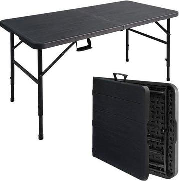 2dekans | LifeGoods Inklapbare Tafel - 124x61,5 cm - Stevige, Huis en Inrichting, Tafels | Eettafels, Ophalen of Verzenden, Zo goed als nieuw