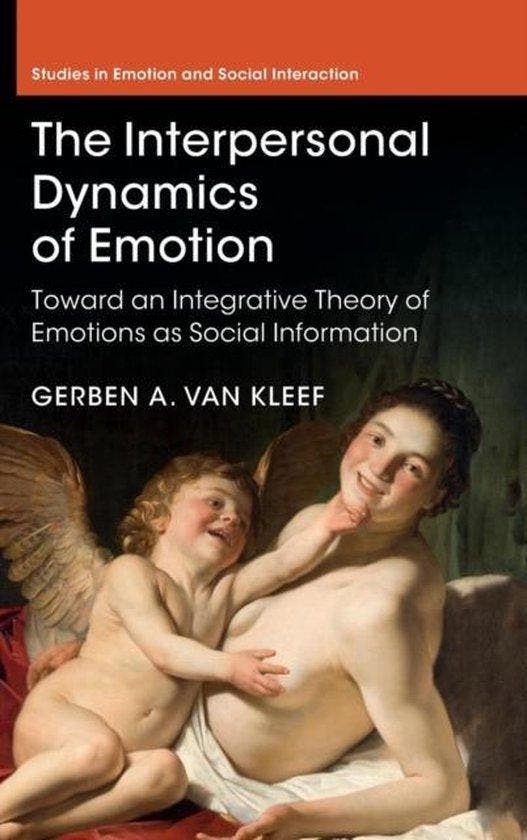 Interpersonal Dynamics Of Emotion, Boeken, Literatuur, Ophalen of Verzenden