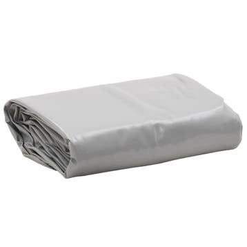 vidaXL Dekzeil 650 g/m² 5x6 m grijs, Verzenden, Nieuw