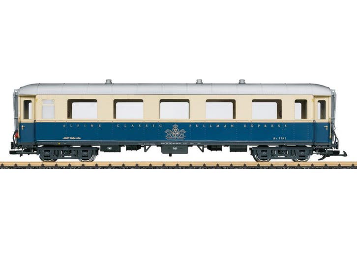 LGB 33520 Salonwagen Alpine Classic As 1161 RhB Metallrad..., Hobby en Vrije tijd, Modeltreinen | Overige schalen, Overige typen