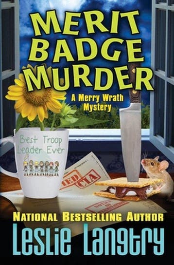 Merry Wrath Mysteries- Merit Badge Murder - Leslie Langtry, Verzenden, Gelezen, Leslie Langtry