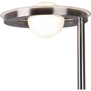 Vloerlamp - Dimbaar - 2-lichts - Warm Wit 3000K, Huis en Inrichting, Lampen | Vloerlampen, Ophalen of Verzenden, Nieuw, Metaal