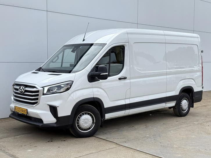 Maxus Deliver9 2.0 CiT 150PK, Auto's, Bestelauto's, Lease, Zwart, Handgeschakeld, Wit, Gebruikt, Overige merken, Financial lease