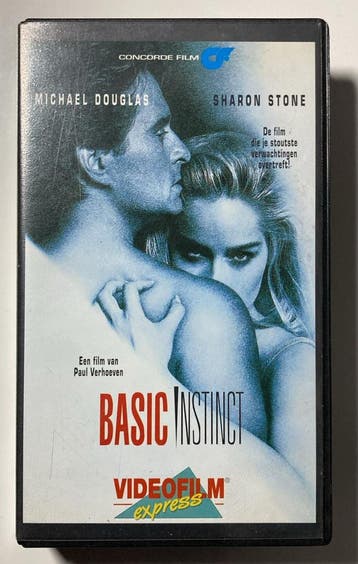 BASIC INSTINCT (VHS), Cd's en Dvd's, Verzenden, Gebruikt