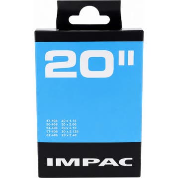 Impac Binnenband 20x1.75 - Schrader ventiel - Duurzaam ru..., Ophalen of Verzenden, Nieuw, Band