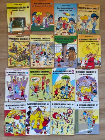 Mr. Kweeniewa en Geniale Olivier stripboeken - strips kopen, Complete serie of reeks, Verzenden, Gelezen