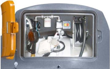 2500 liter opslagtank voor Diesel voorzien van 230 Volt pomp, Zakelijke goederen