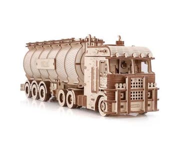 Eco Wood 3D Houten Puzzel Truck “Road King” met ronde Co, Verzenden, Nieuw