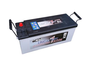 UniBattery Agm accu 220 ah, Verzenden, Nieuw, Universele onderdelen