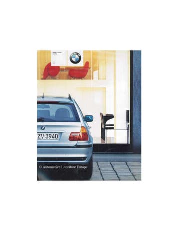 2002 BMW 3 SERIE TOURING BROCHURE JAPANS, Nieuw, BMW, Author