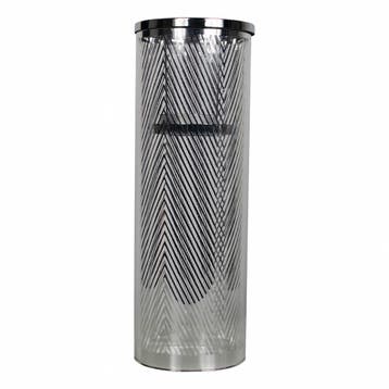 *windlicht cilinder zilver visgraat breed large 35cm*, Verzenden, Nieuw