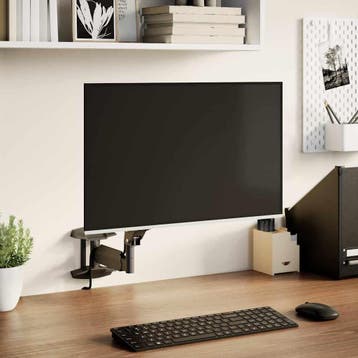 vidaXL Monitor-muurbeugel 27 inch scherm gasveer 10 kg, Verzenden, Nieuw