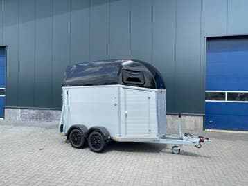 BOCKMANN CHAMPION ESPRIT 2-PAARDS ALL - IN AKTIE!, Ophalen, Nieuw, Aluminium, 2-paards trailer