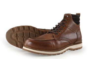 Travelin Veterboots in maat 43 Cognac, Overige kleuren, Verzenden, Boots, Zo goed als nieuw